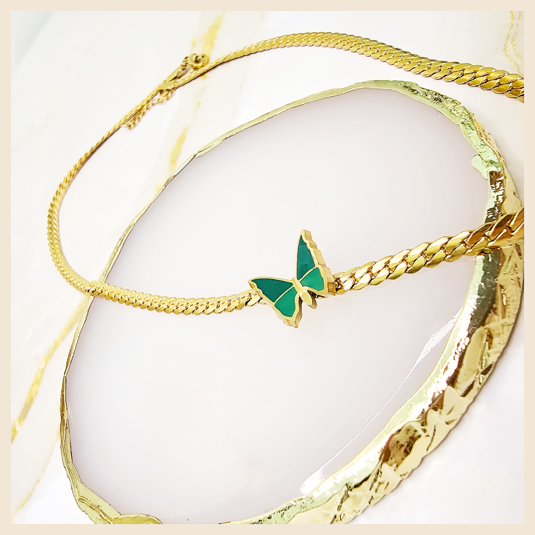Beda Butterfly Necklace