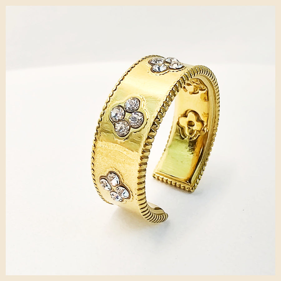 Lela Clover Open Ring