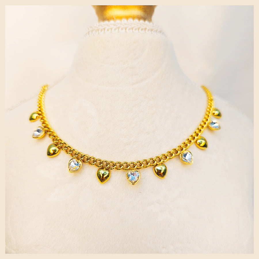 Liza Mini Heart Necklace