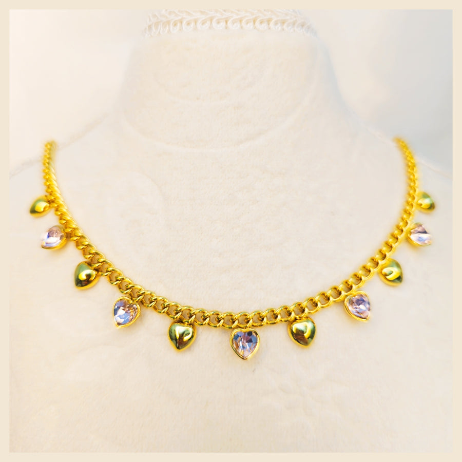Liza Mini Heart Necklace