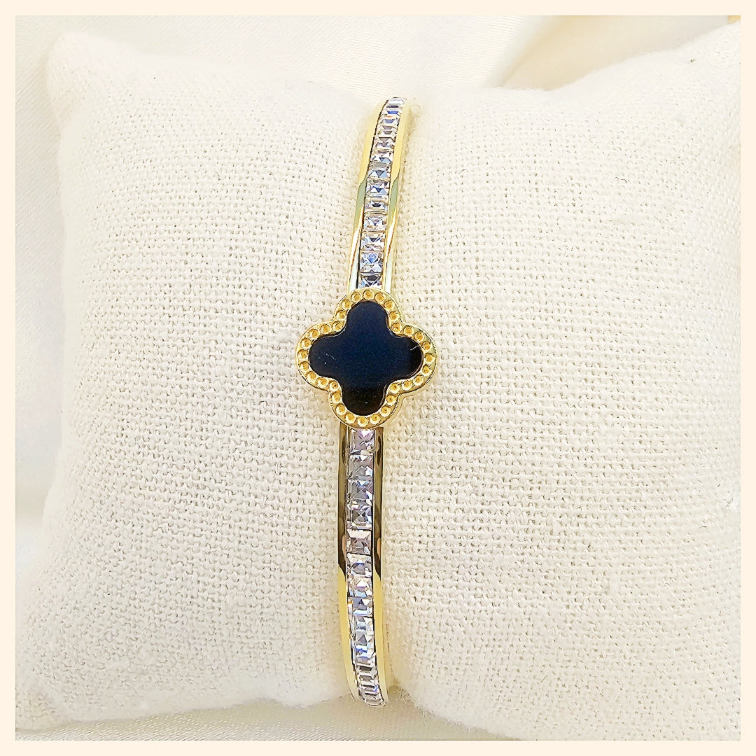 Kala Black Clover Bangle