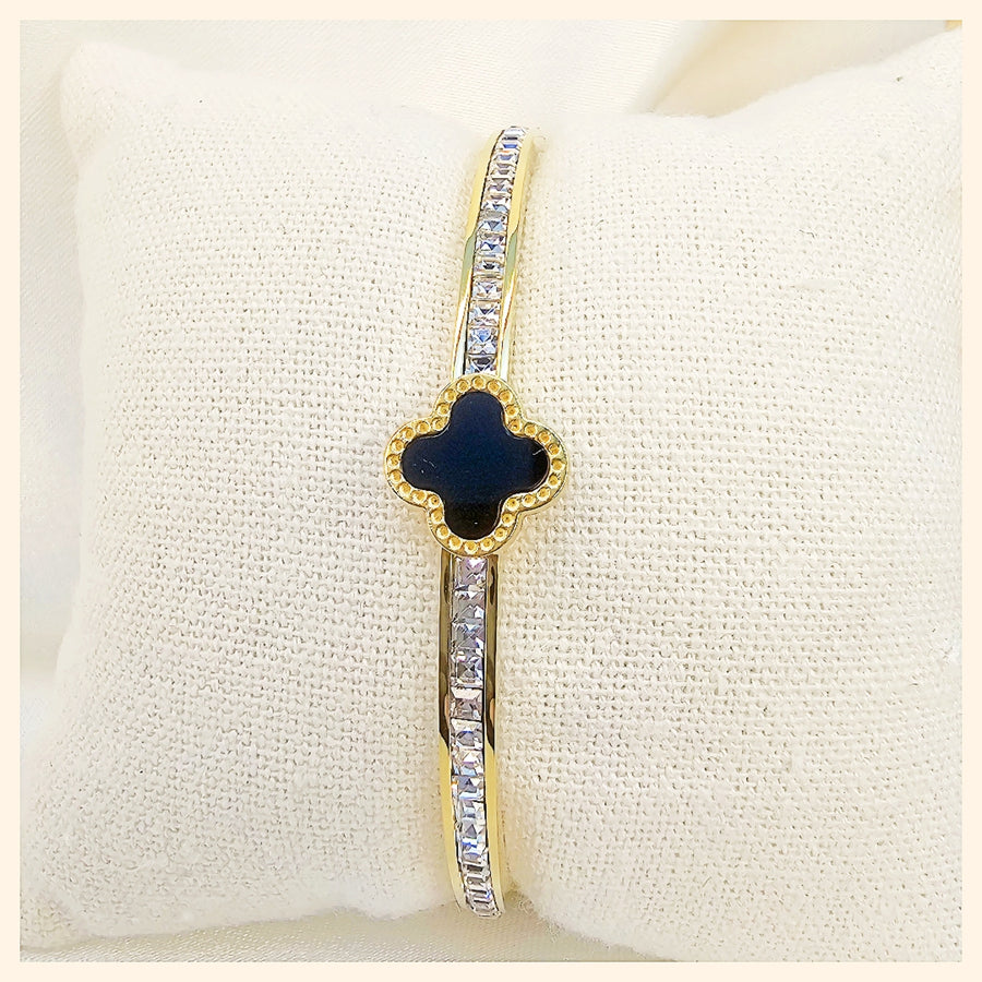 Kala Black Clover Bangle
