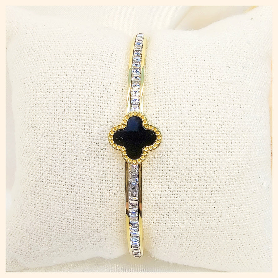 Kala Black Clover Bangle