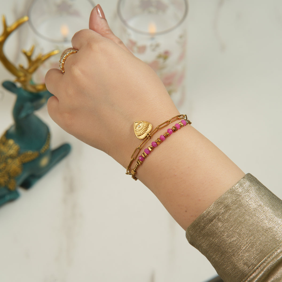 Agda Beaded Double Layer