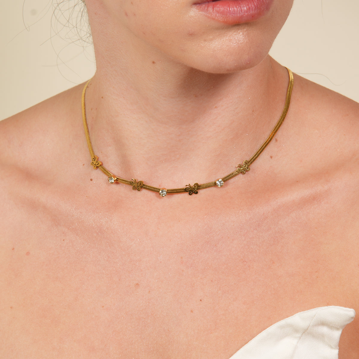 Bree Butterfly Necklace