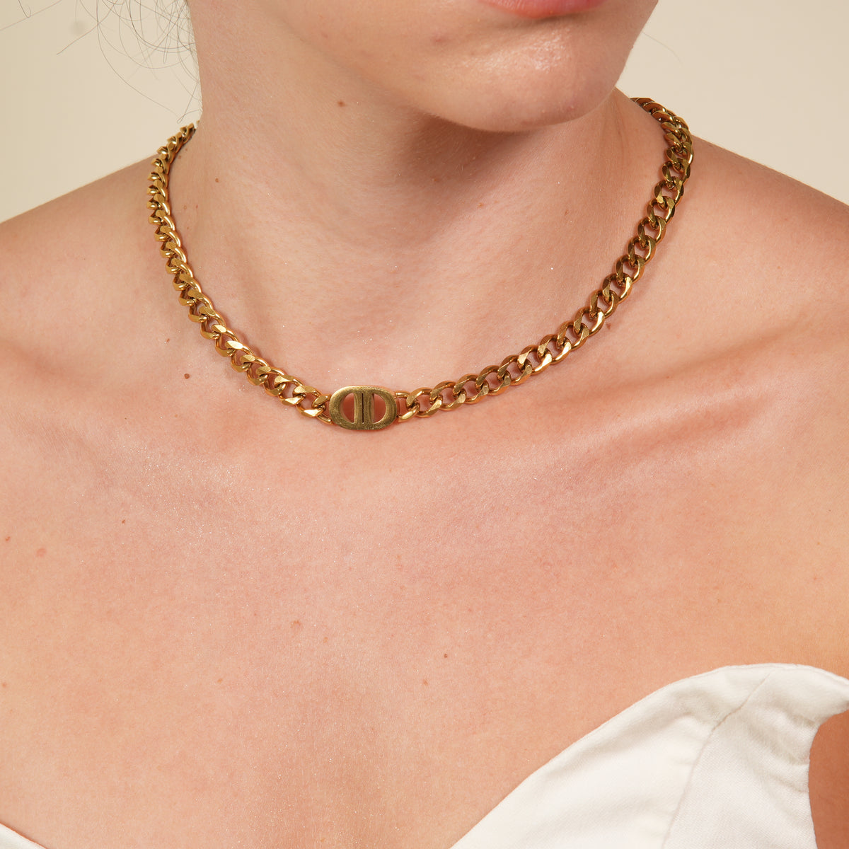 Amie D Chain Necklace