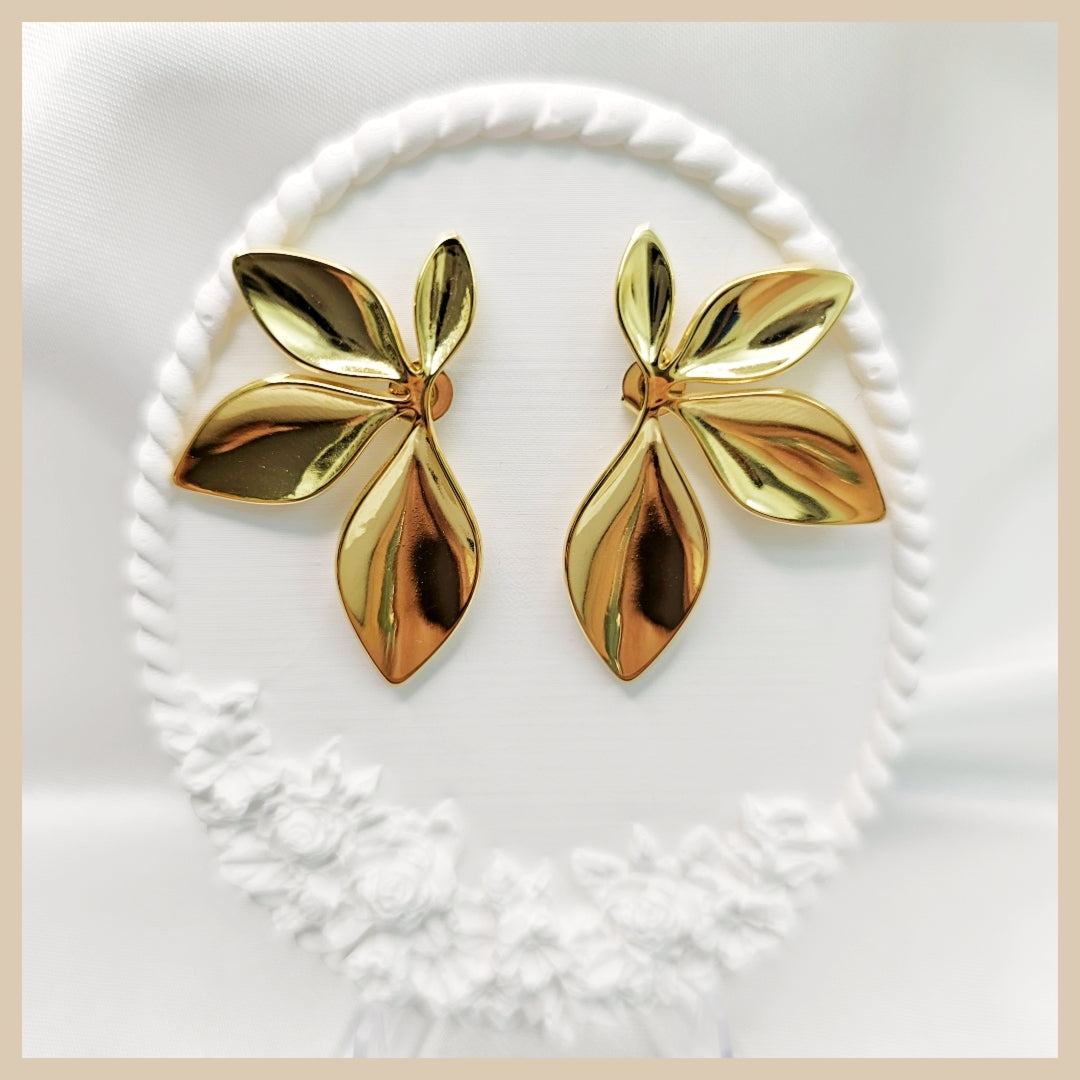 Enna Half Flower Earings