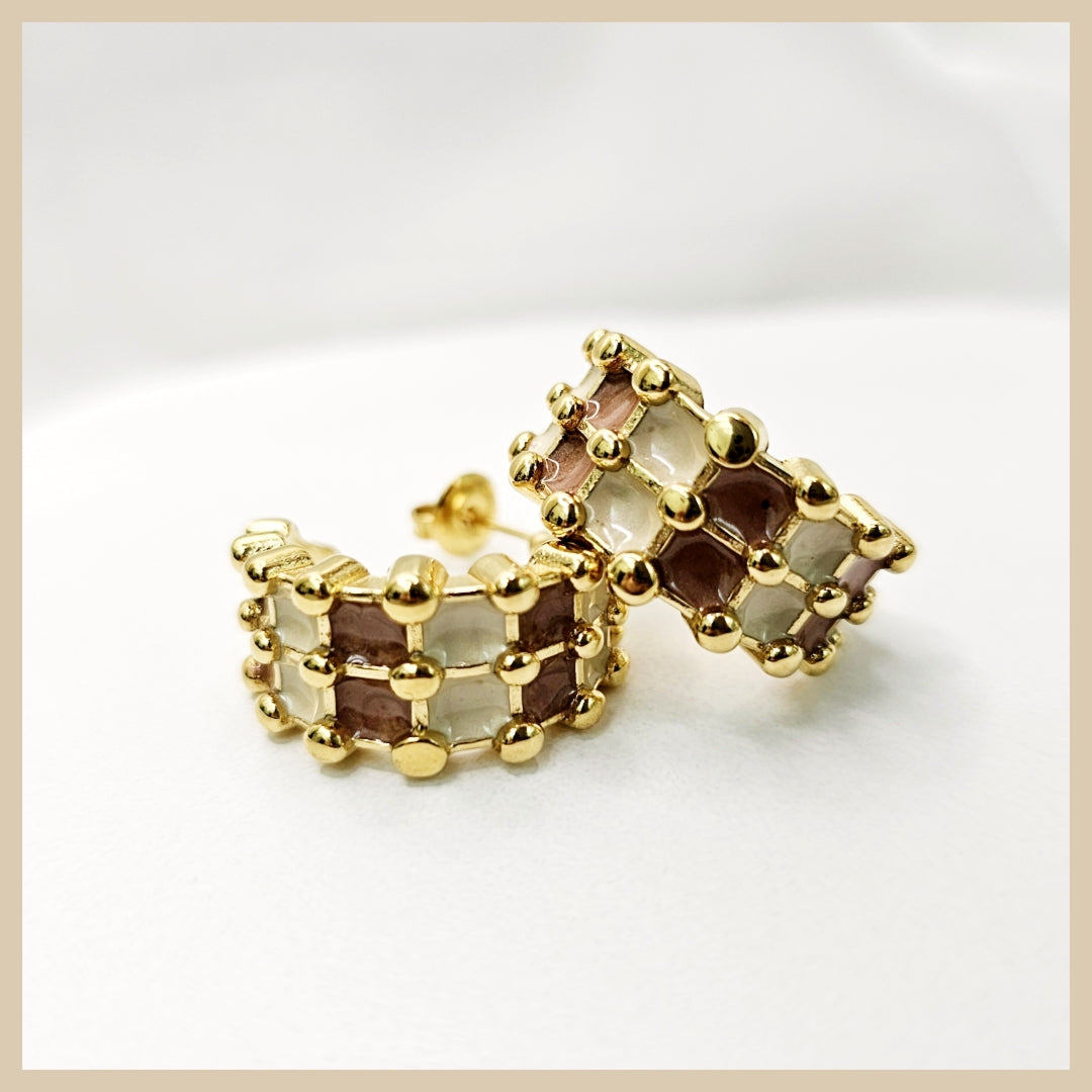 Fana Enemal Hoop Earing