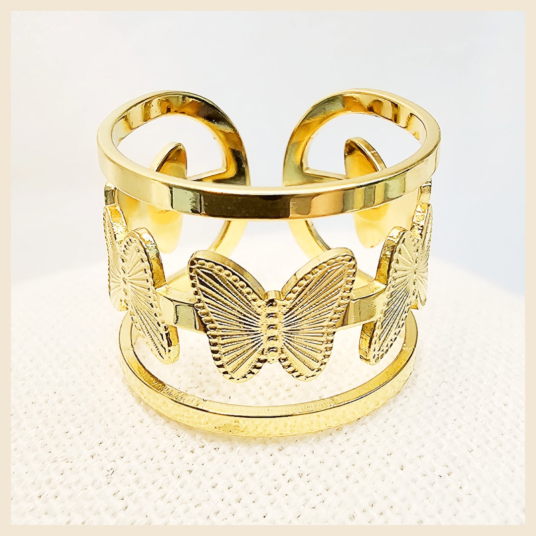 Saira Butterfly Ring
