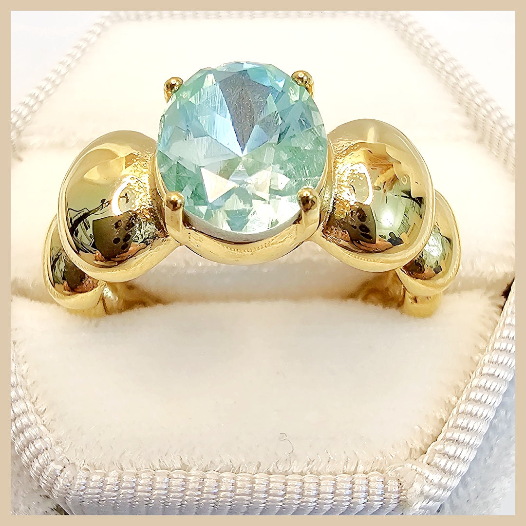 Iola Aqua Water Ring