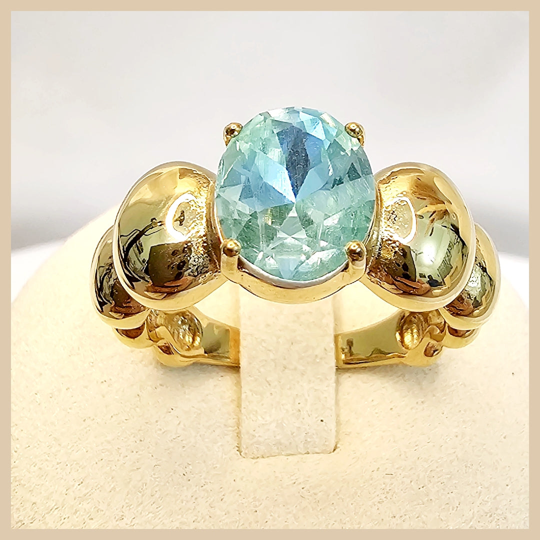 Iola Aqua Water Ring