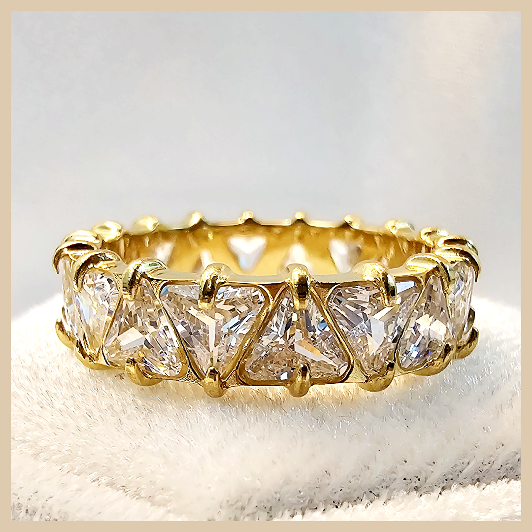 Idra Tri Zircon Ring