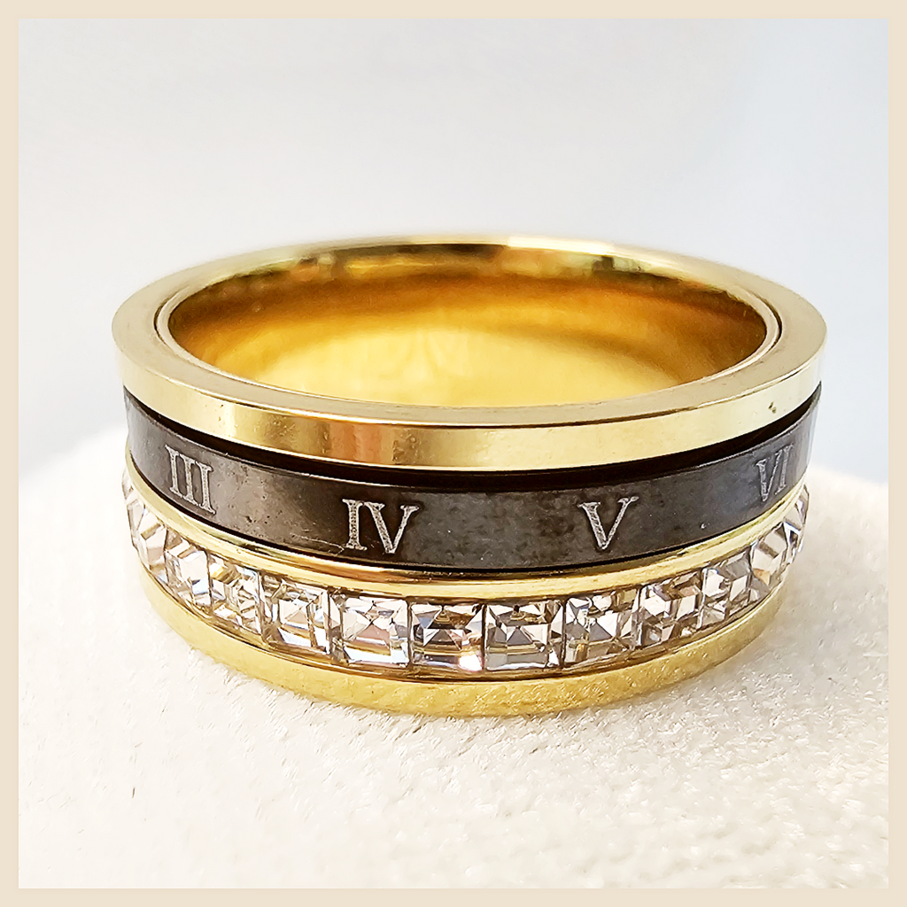 Anni Roman Numeral Ring