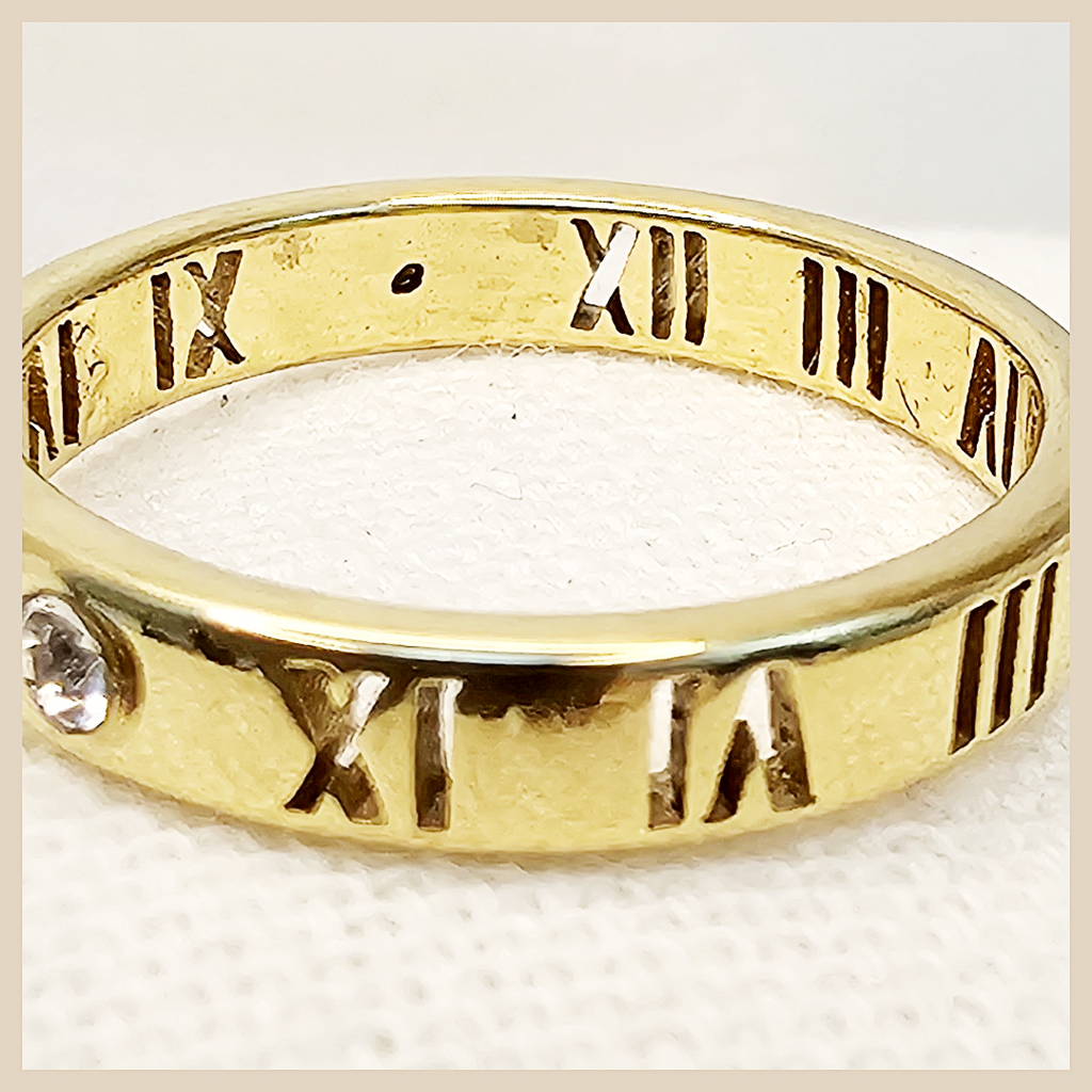 Anke Roman Numeral Ring