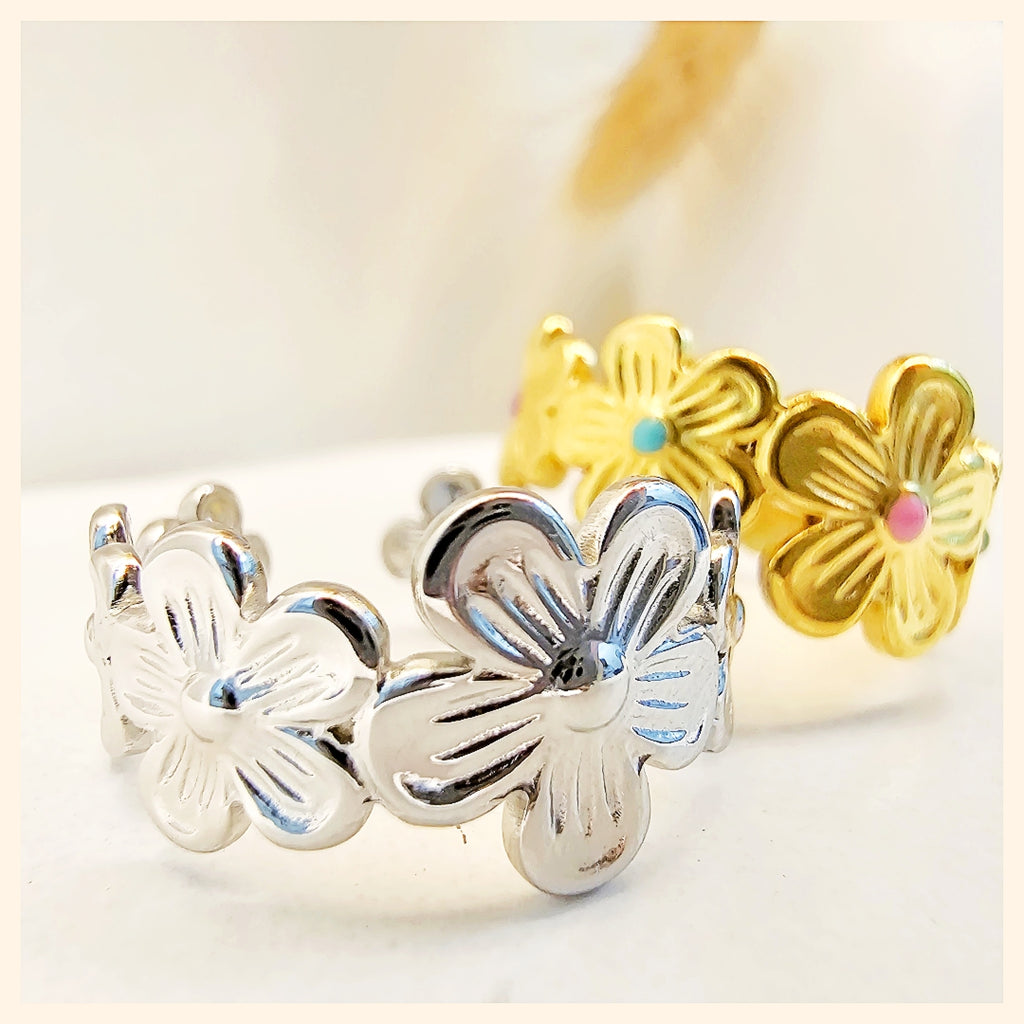 Jeri Flower Ring
