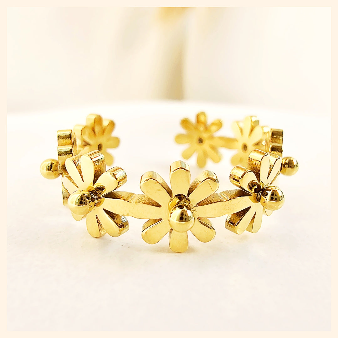 Jess Sun Flower Ring
