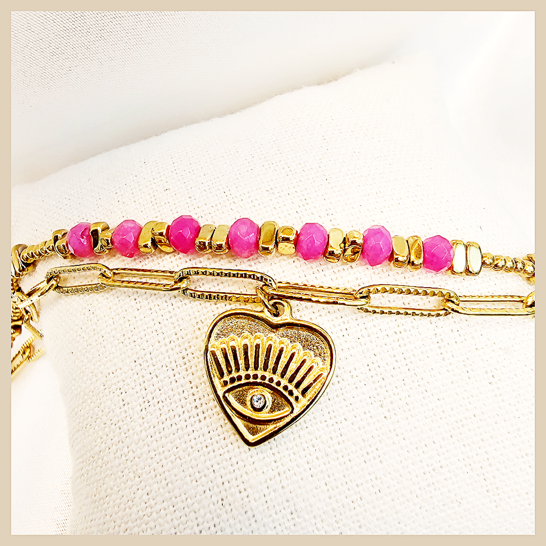 Agda Beaded Double Layer