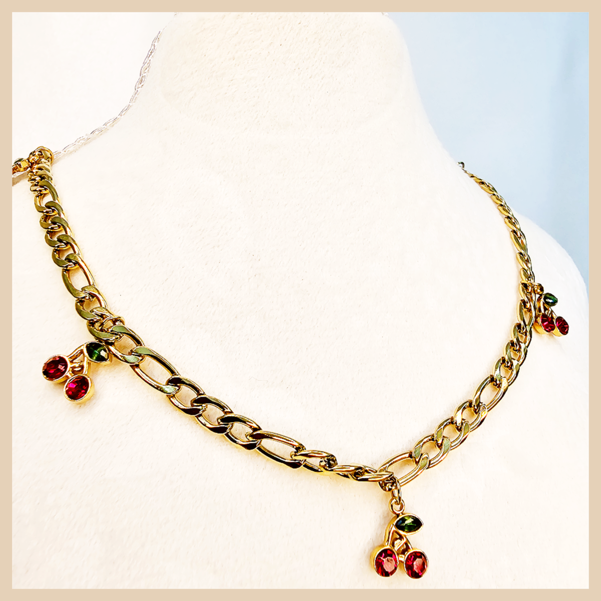Beck Mini Cherry Necklace