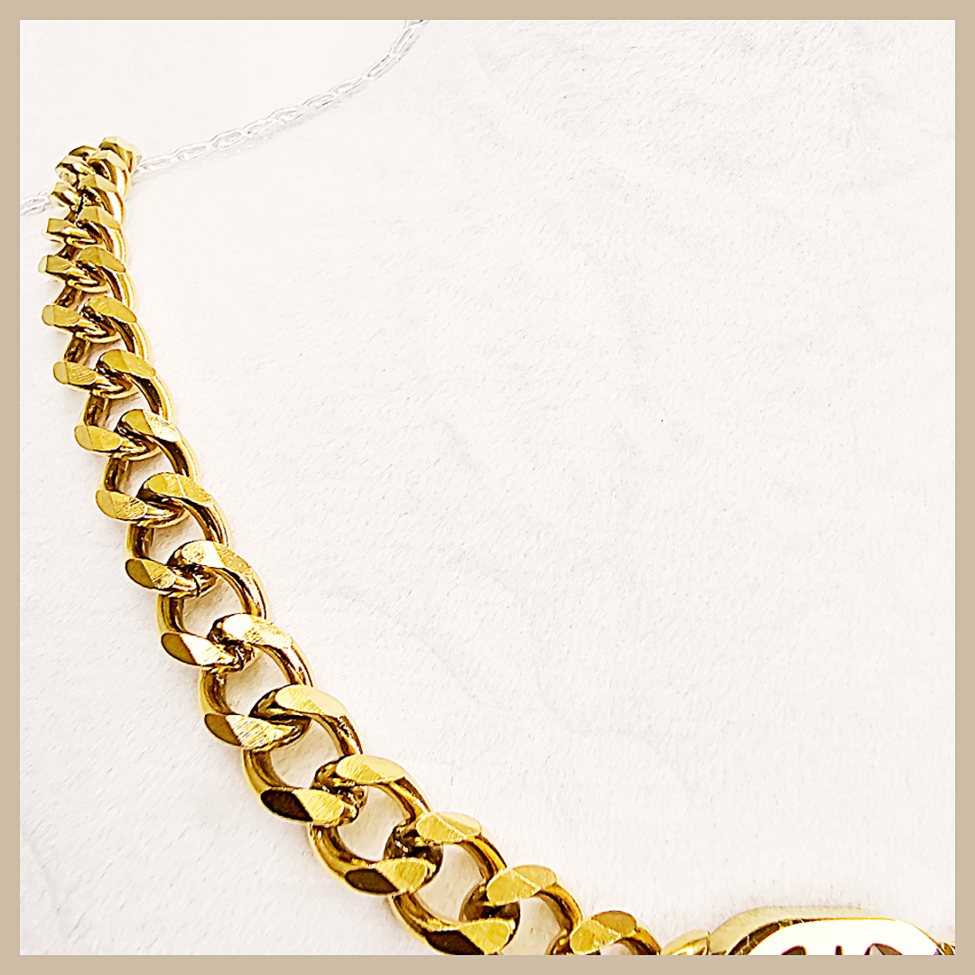 Amie D Chain Necklace