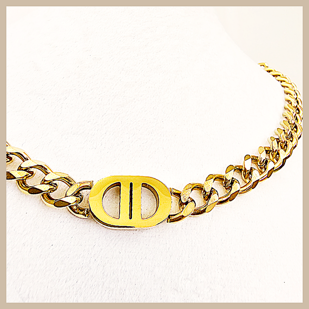 Amie D Chain Necklace