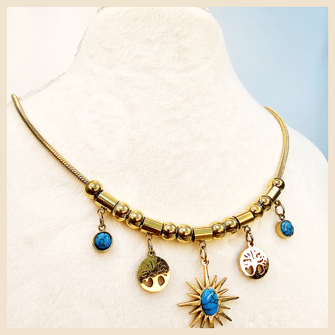 Bona Feroza Necklace