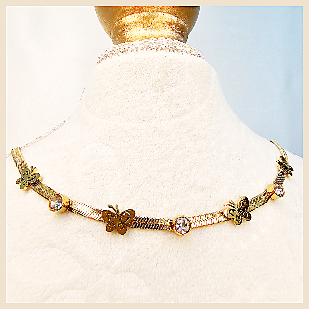 Bree Butterfly Necklace
