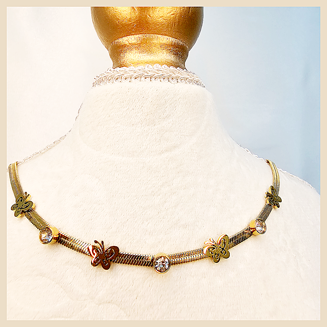 Bree Butterfly Necklace