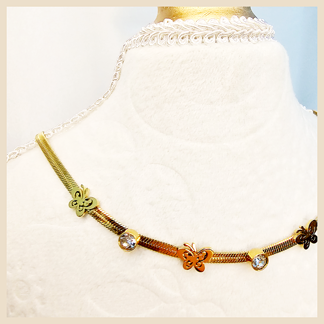 Bree Butterfly Necklace