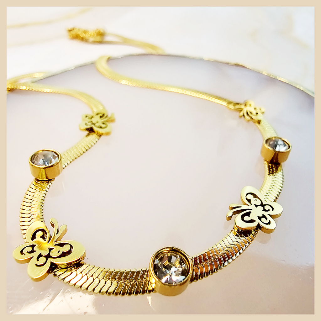 Bree Butterfly Necklace