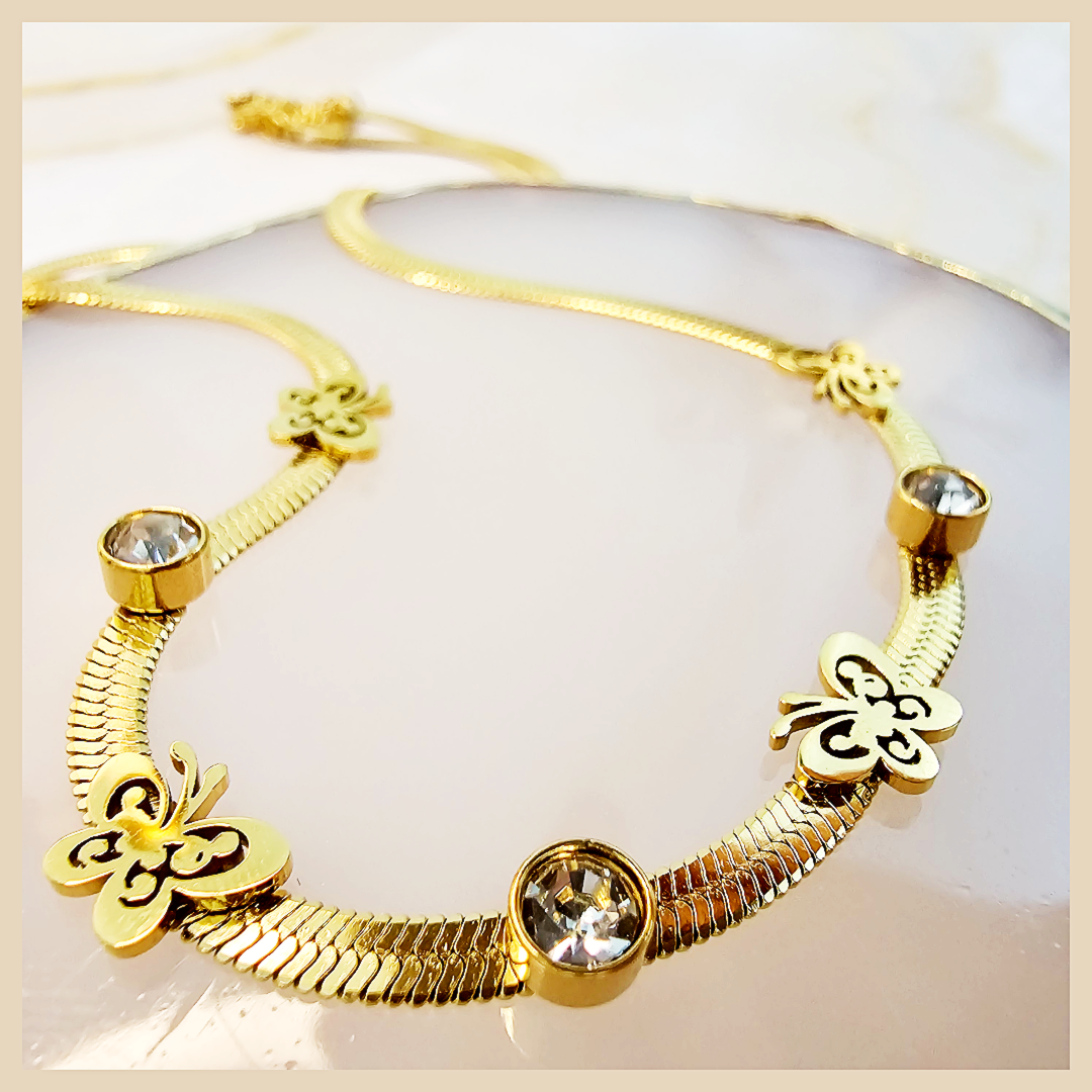 Bree Butterfly Necklace