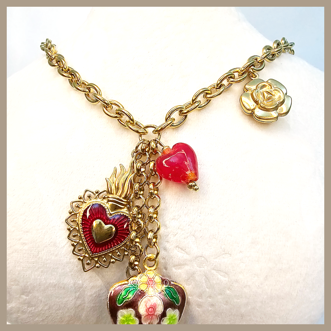 Hege Red Red Necklace