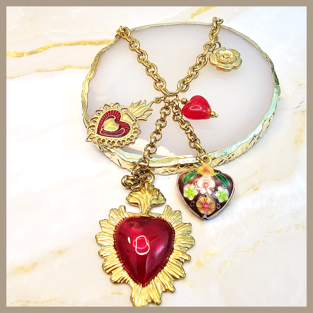 Hege Red Red Necklace