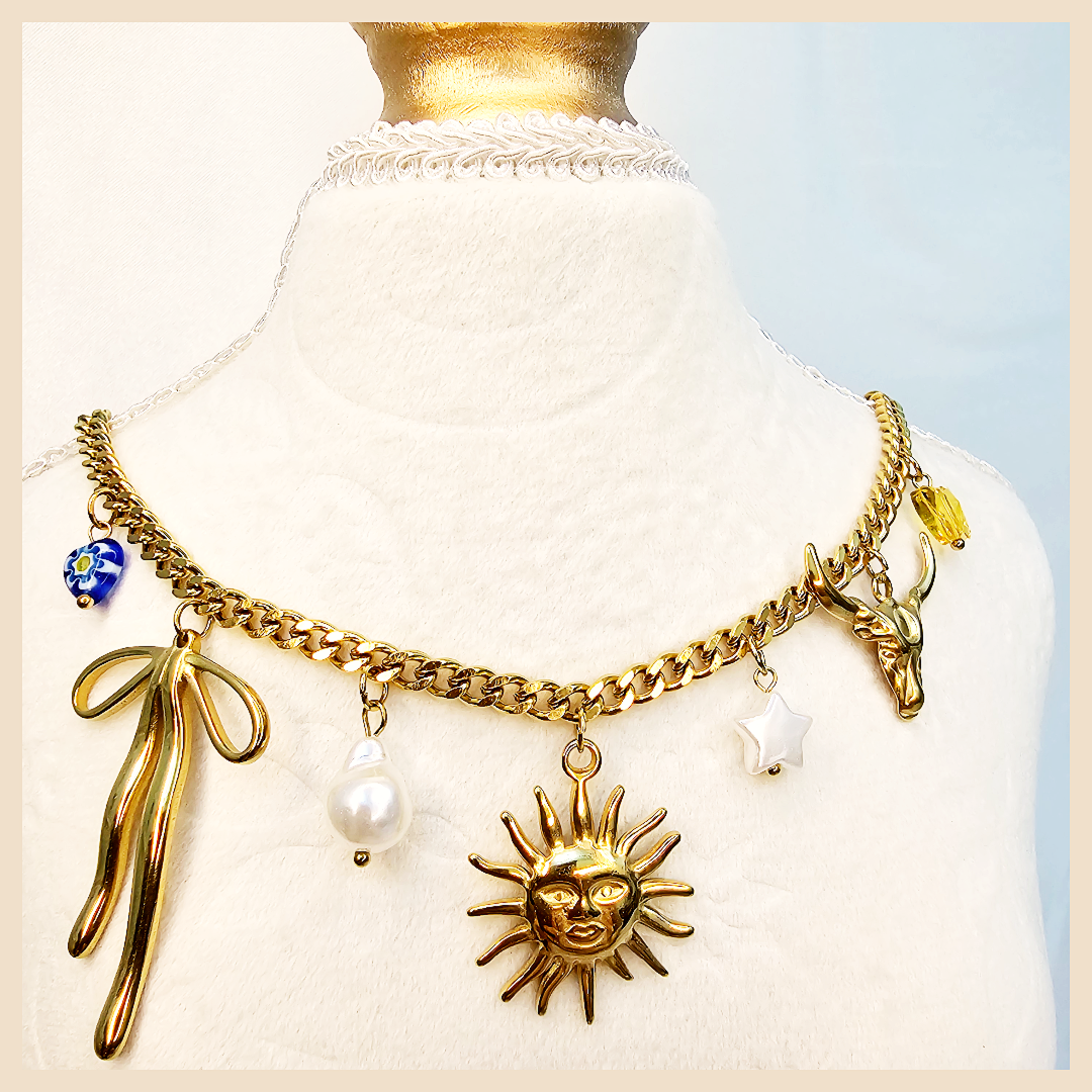 Alva Sun Necklace