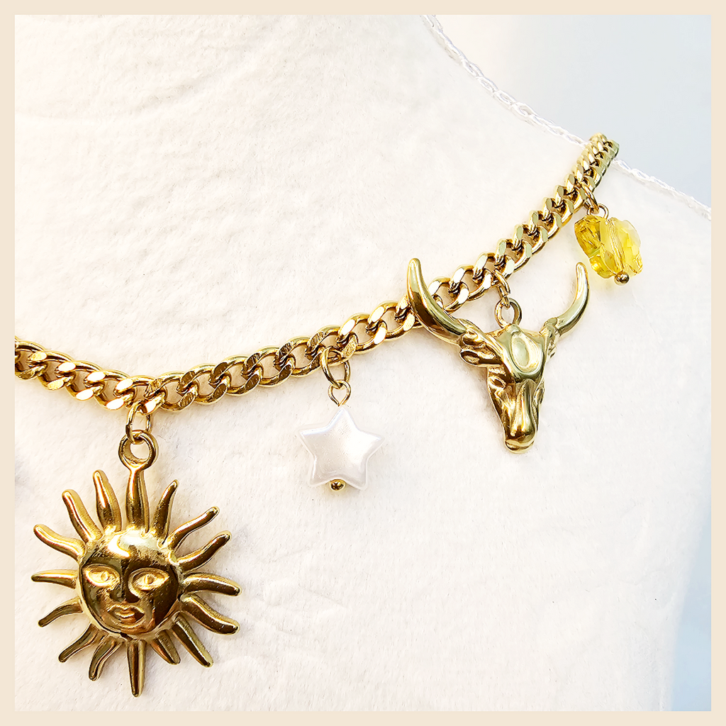 Alva Sun Necklace