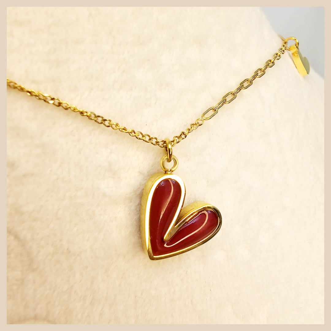 Hada 2 Hearts Necklace