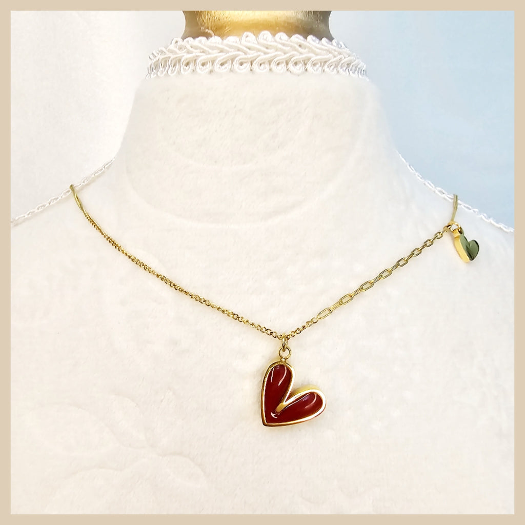 Hada 2 Hearts Necklace