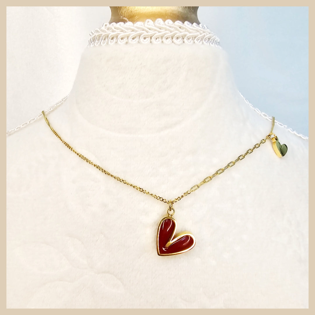 Hada 2 Hearts Necklace