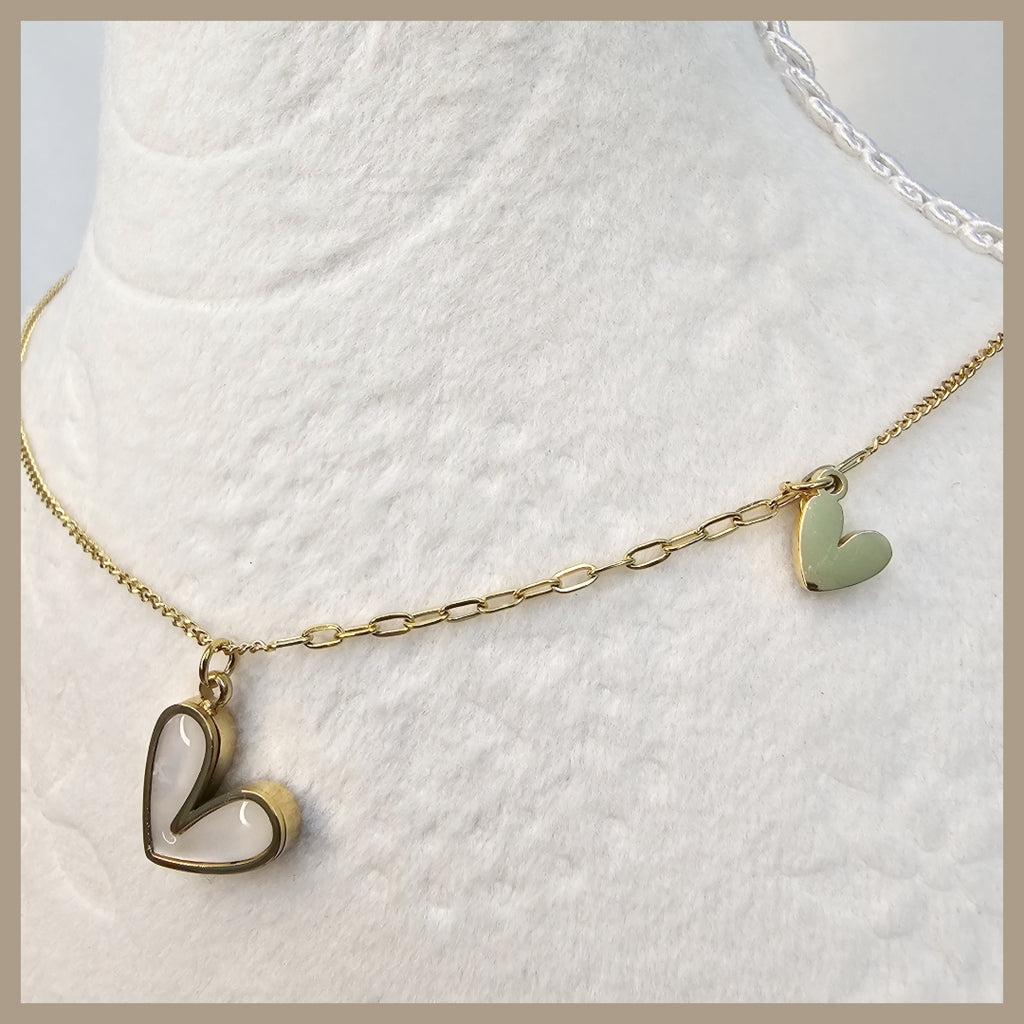 Hada 2 Hearts Necklace