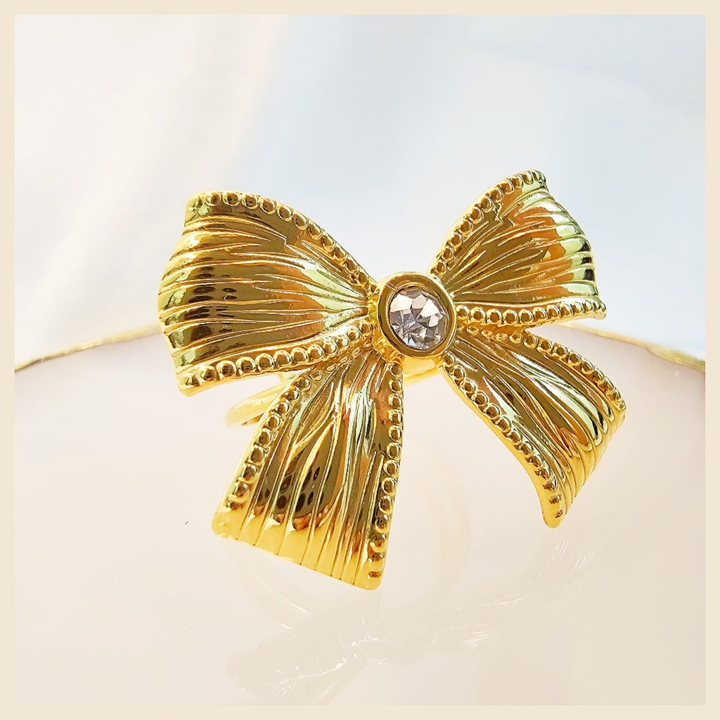 Lala Bow Stone Ring