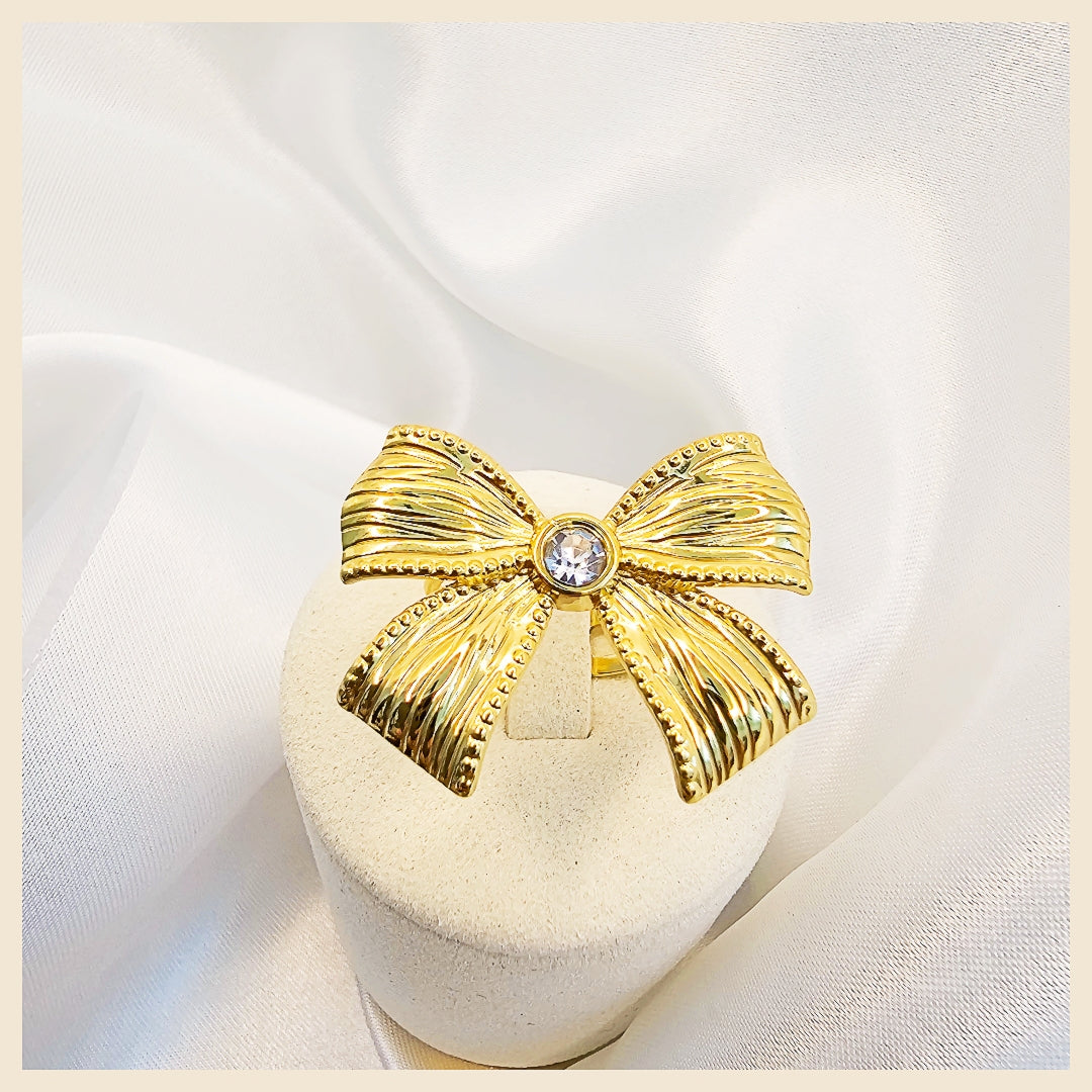 Lala Bow Stone Ring