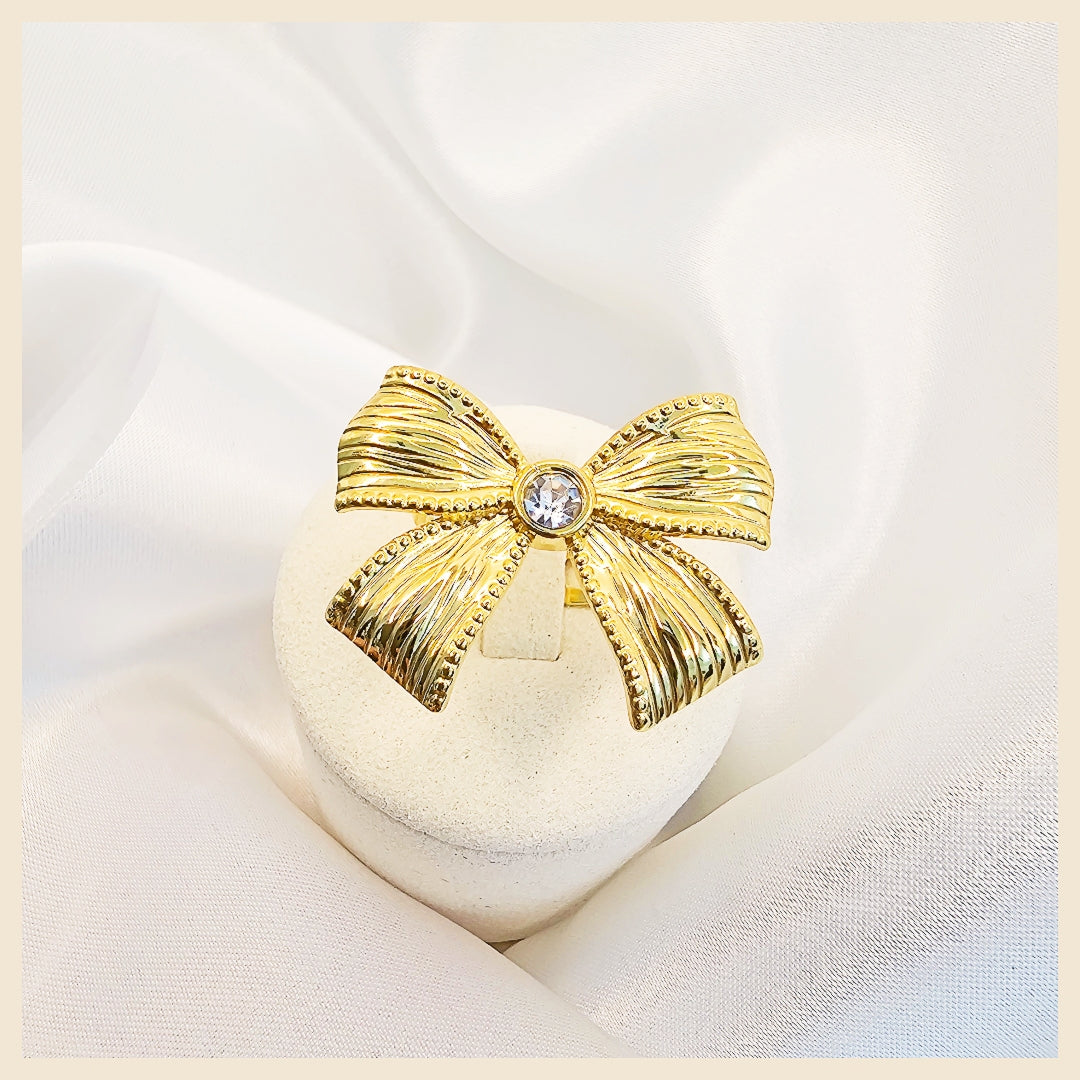 Lala Bow Stone Ring