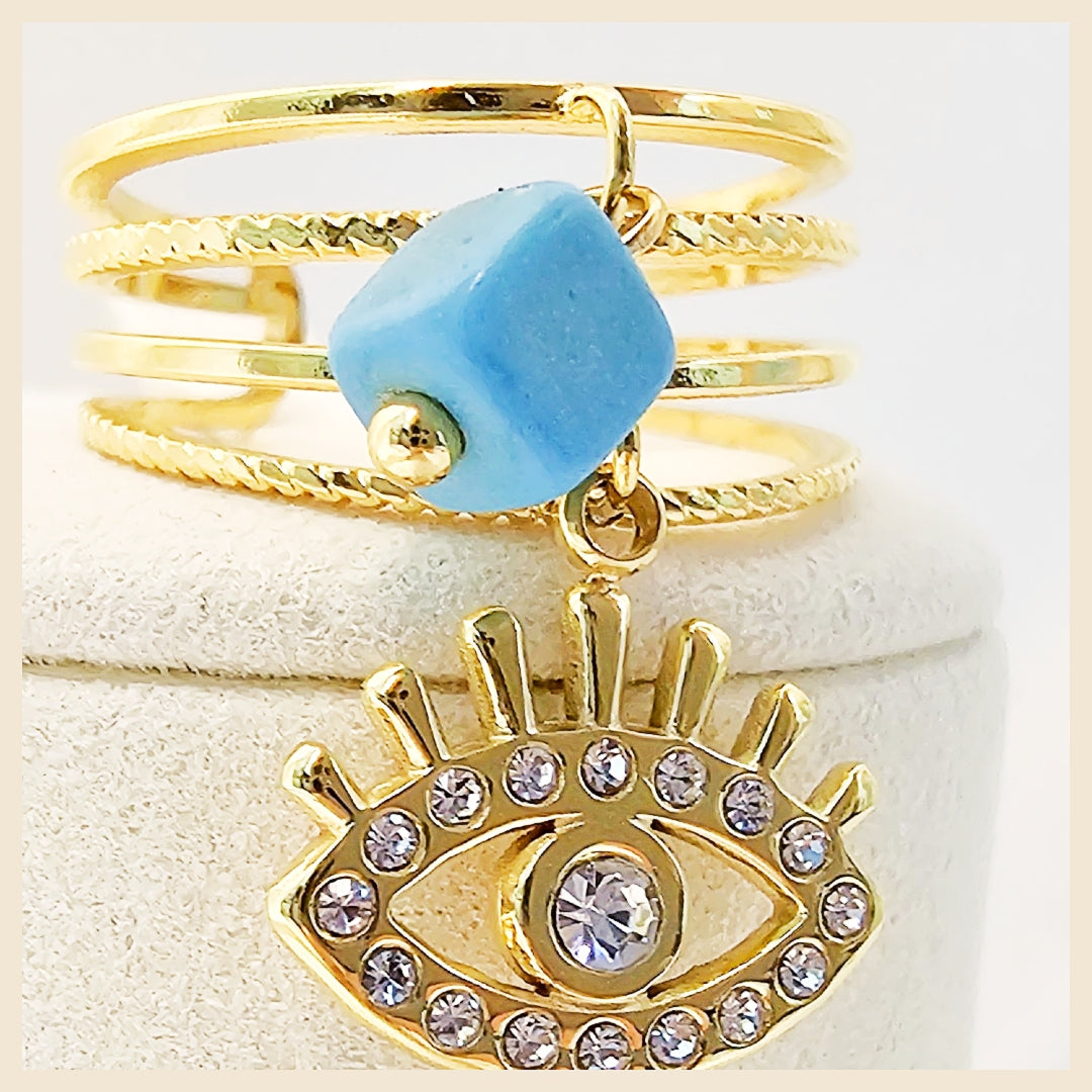 Lida Feroza Eye Ring