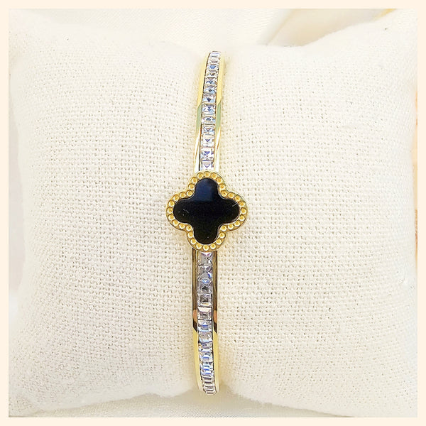 Kala Black Clover Bangle