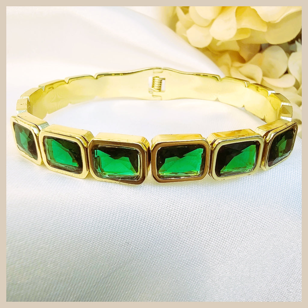 Elen Vintage Zircon Bangle