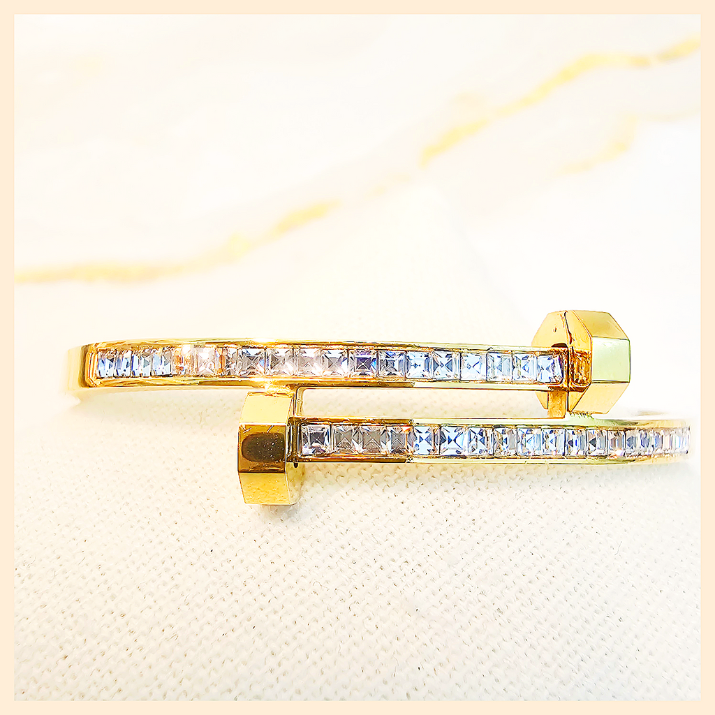 Adah Zirconia Bangle