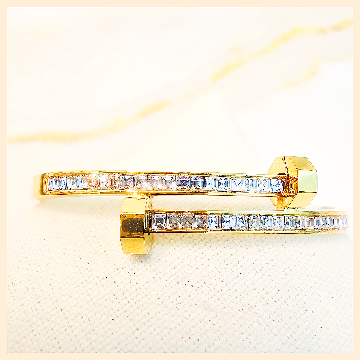 Adah Zirconia Bangle