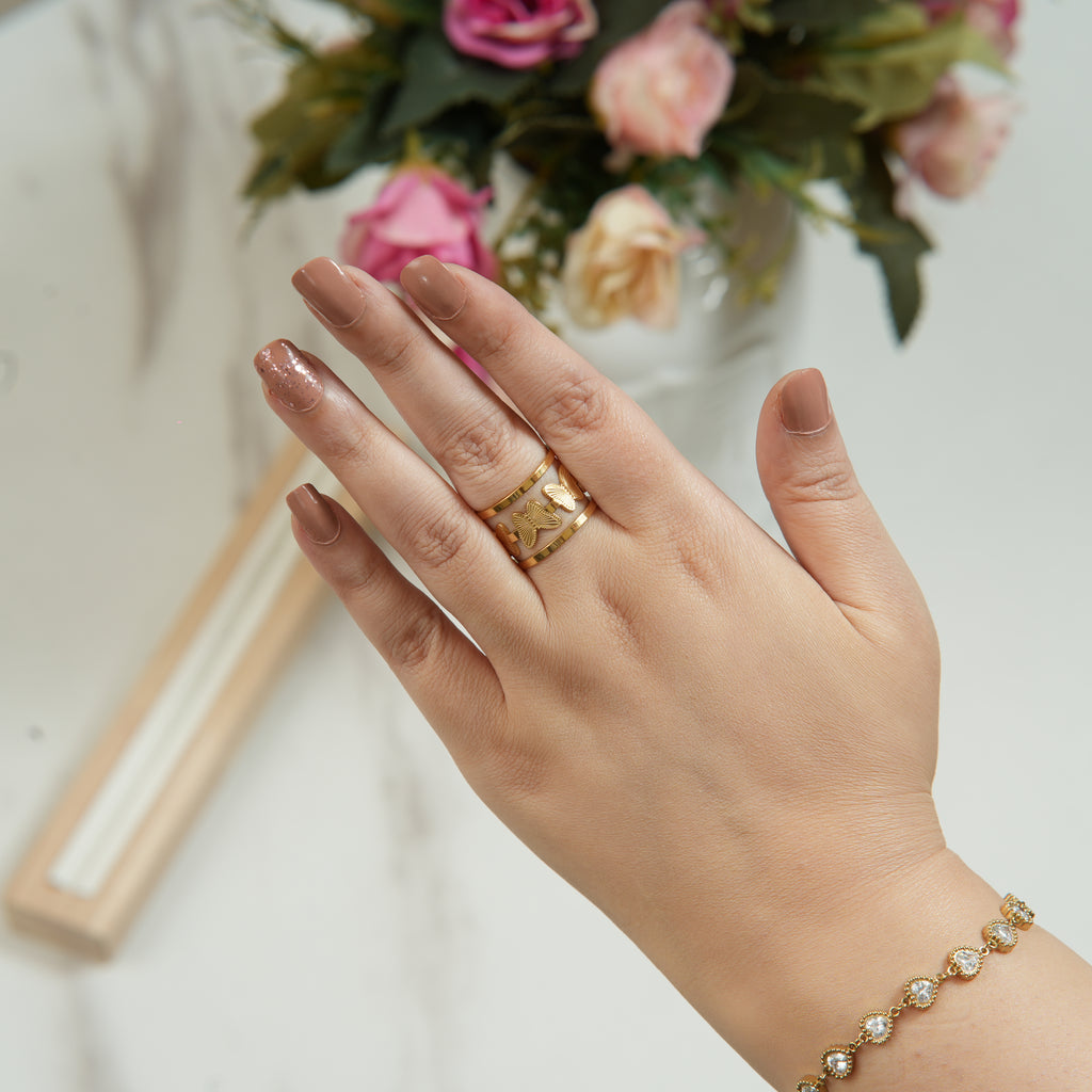 Saira Butterfly Ring
