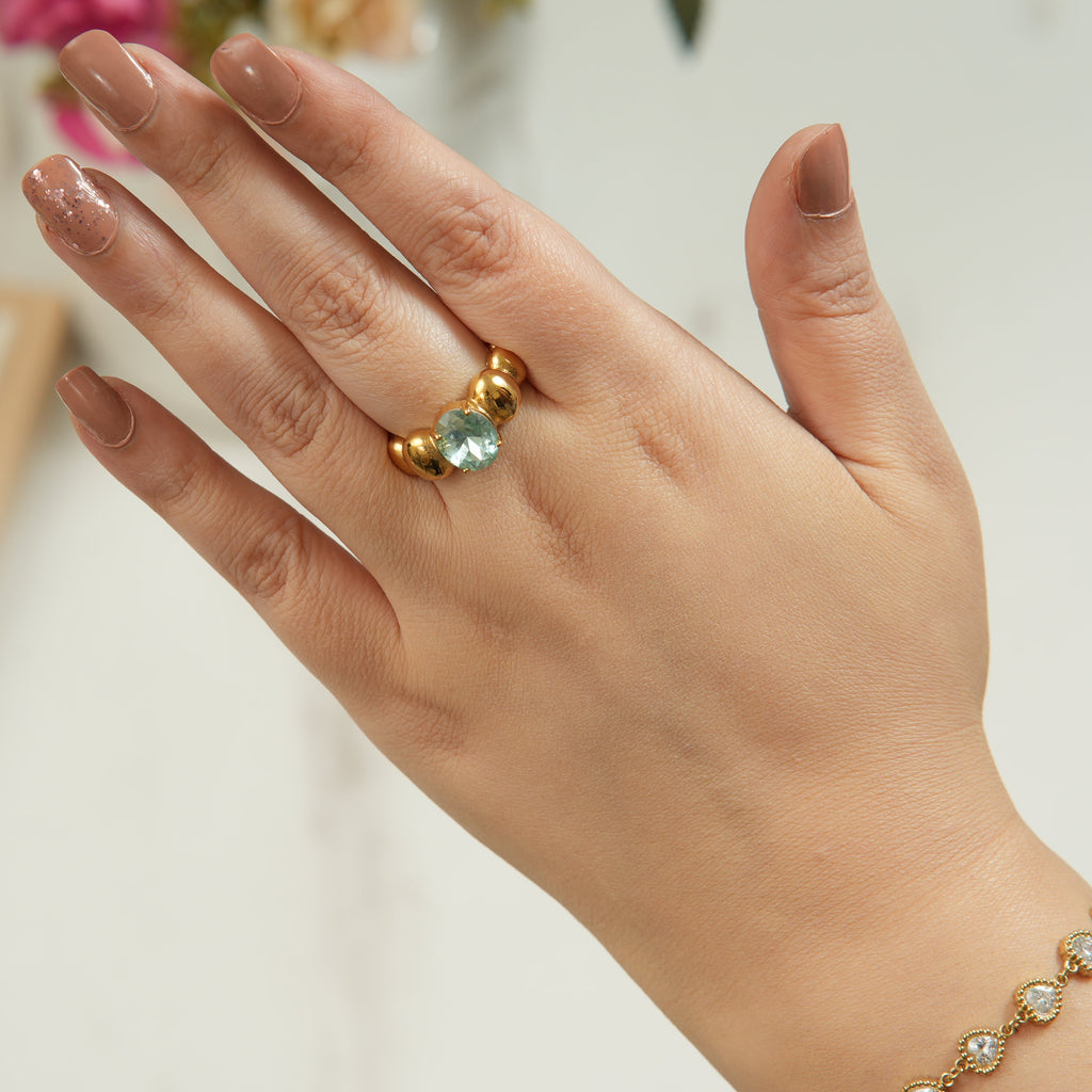 Iola Aqua Water Ring