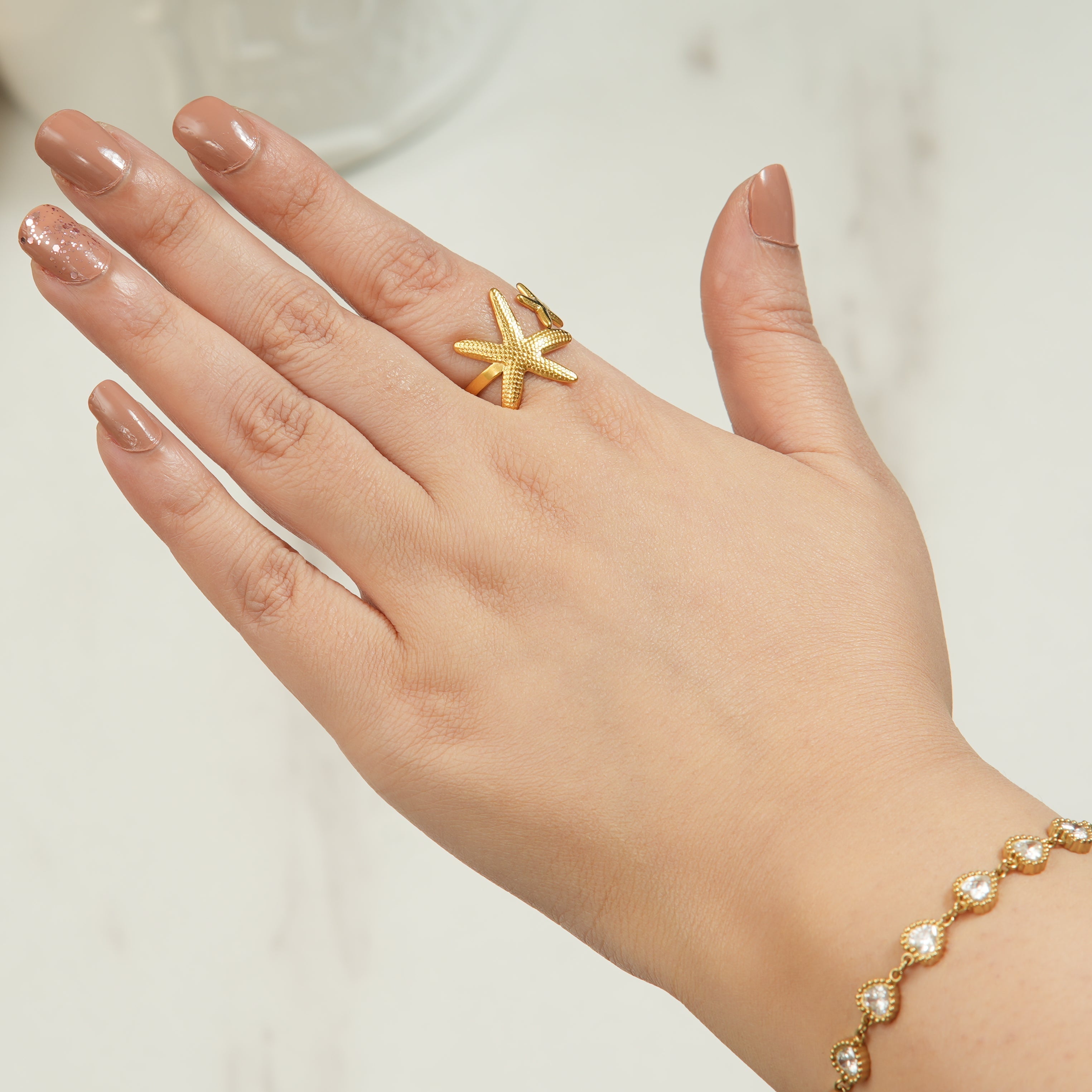 Jina Star Fish Ring