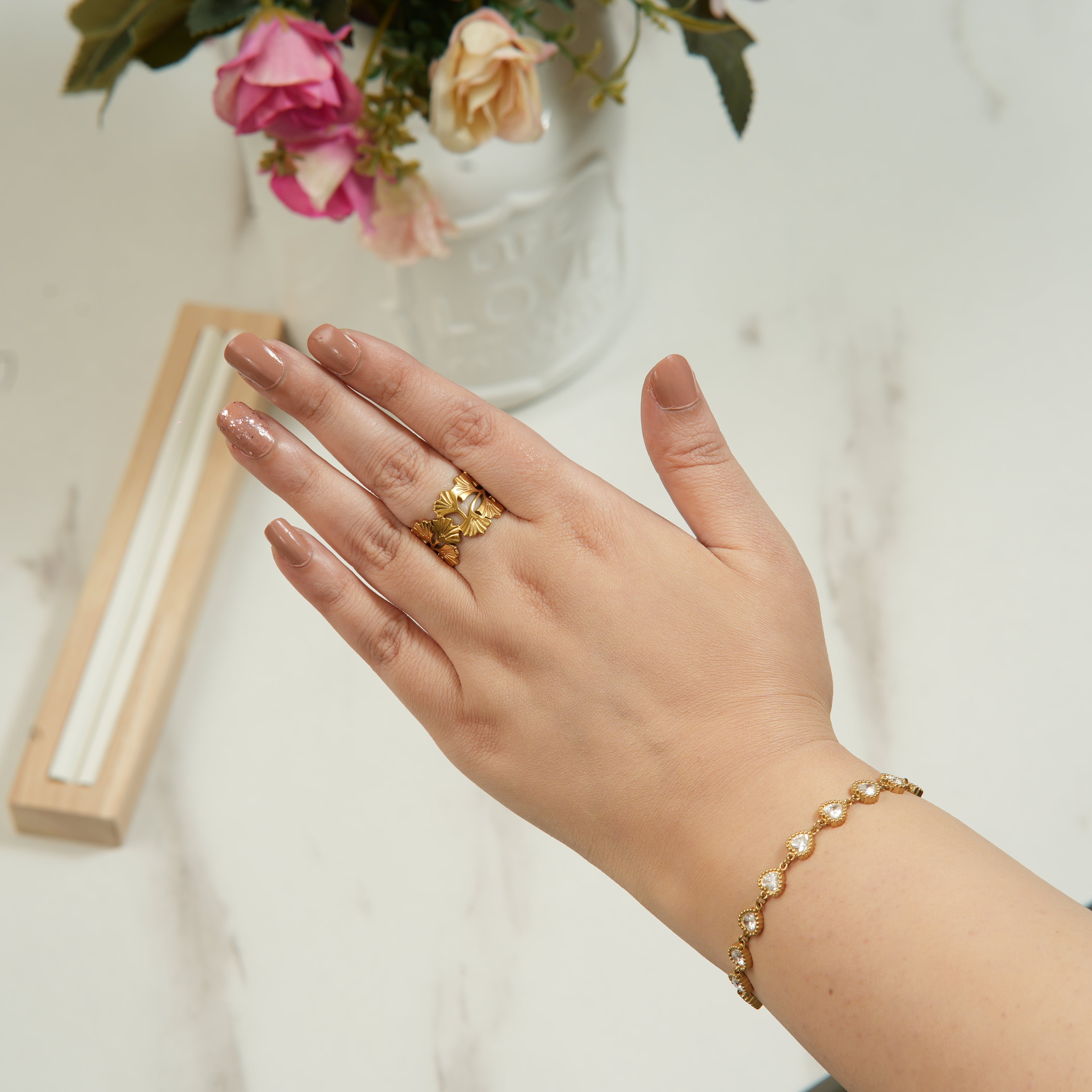 Jodi All Petals Ring